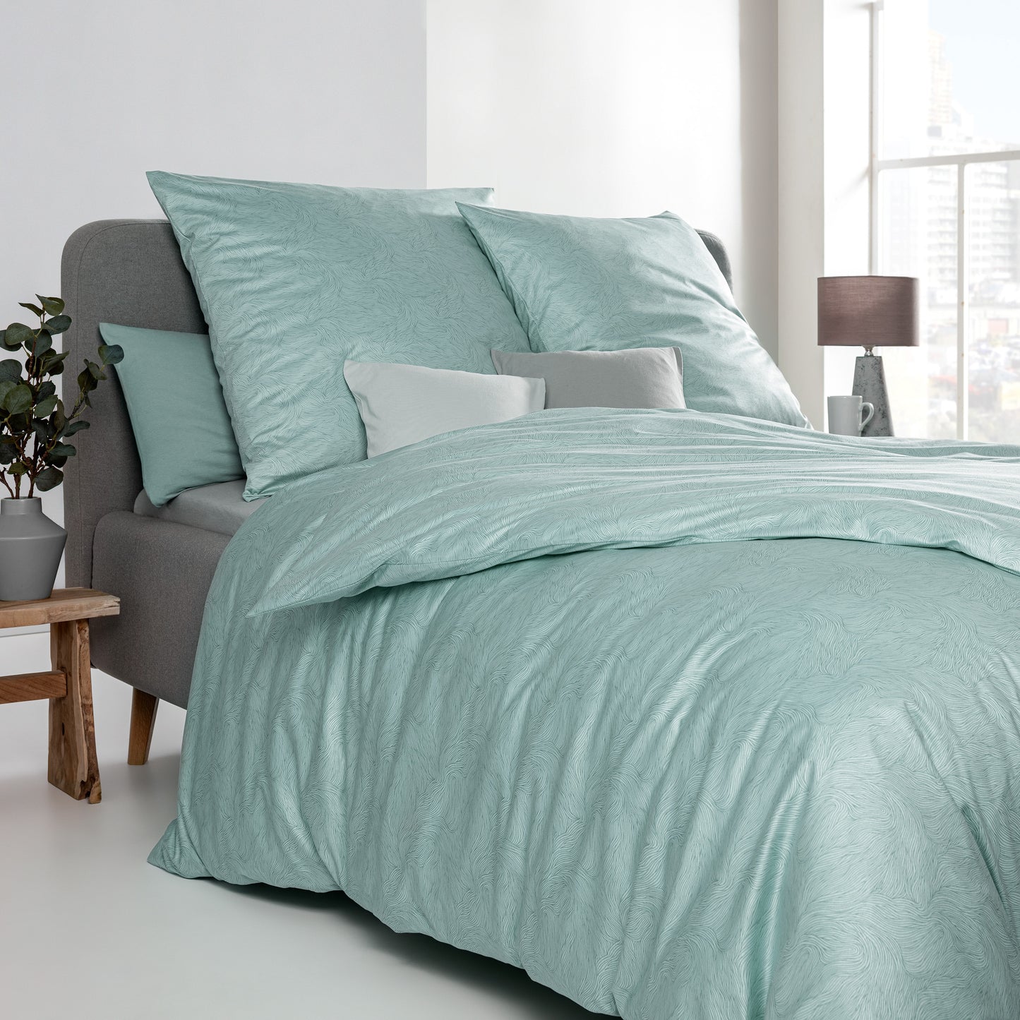 Estella Bettwäsche Sienna 6889 - Mint 520