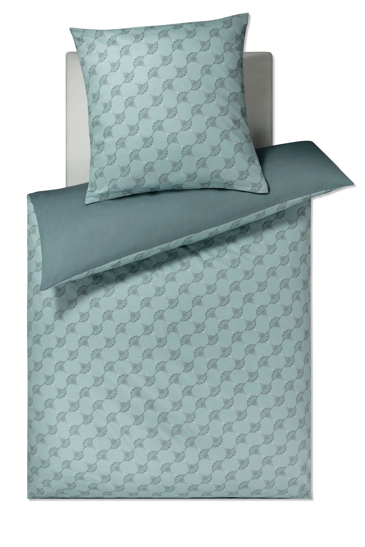 JOOP! Bettwäsche Cornflower Double 4083 - 44 aqua foam