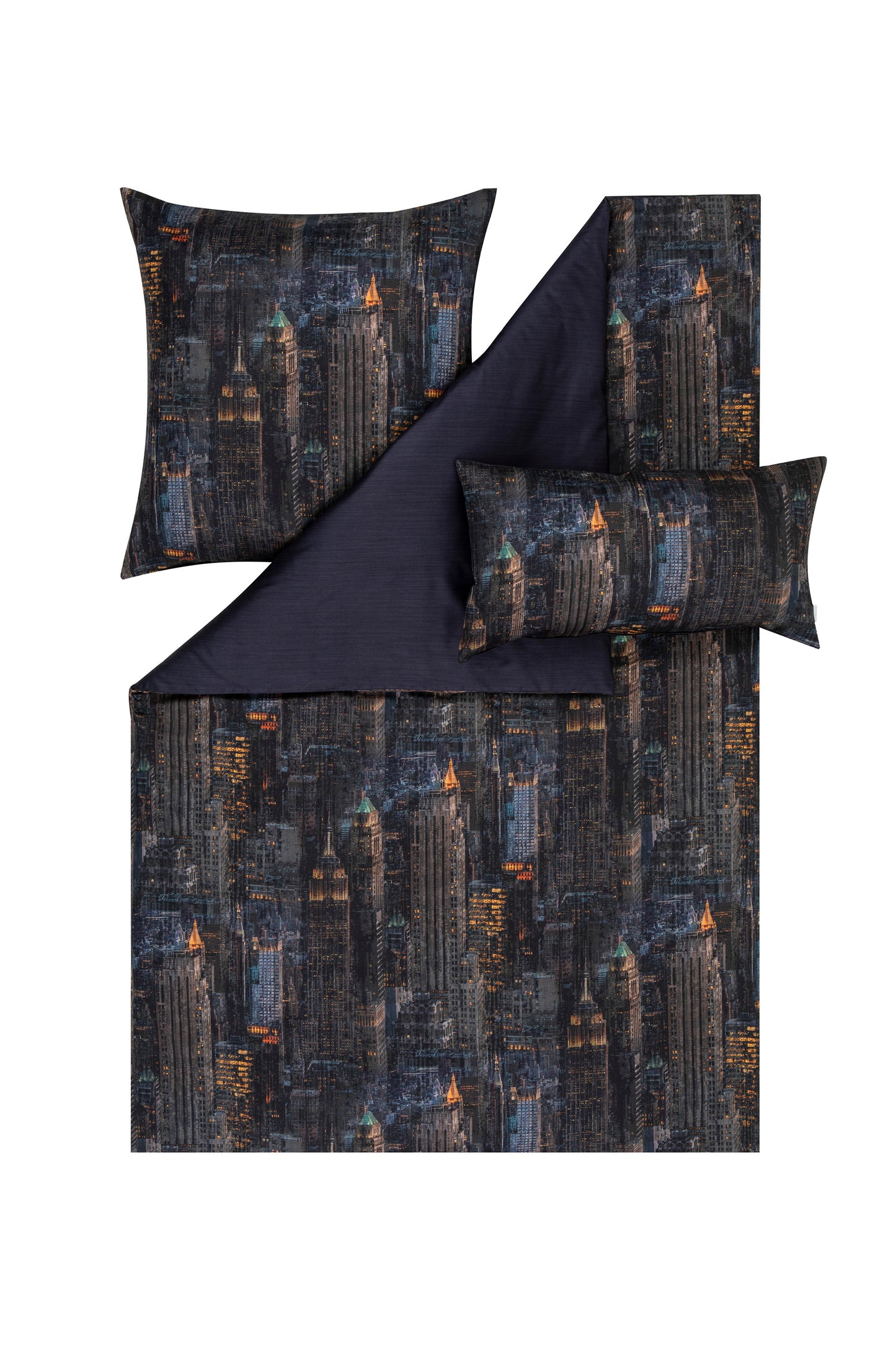 Estella Bettwäsche Skyline 7558 - Nachtblau 625