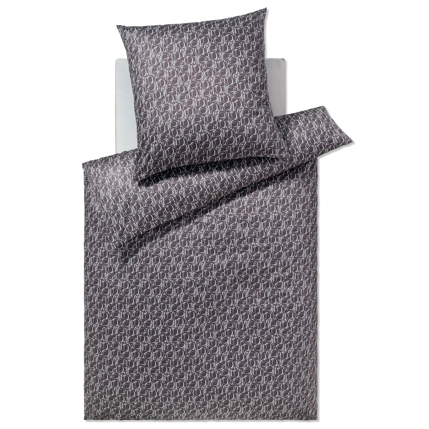 JOOP! Bettwäsche Ornament 4094 - 09 graphite